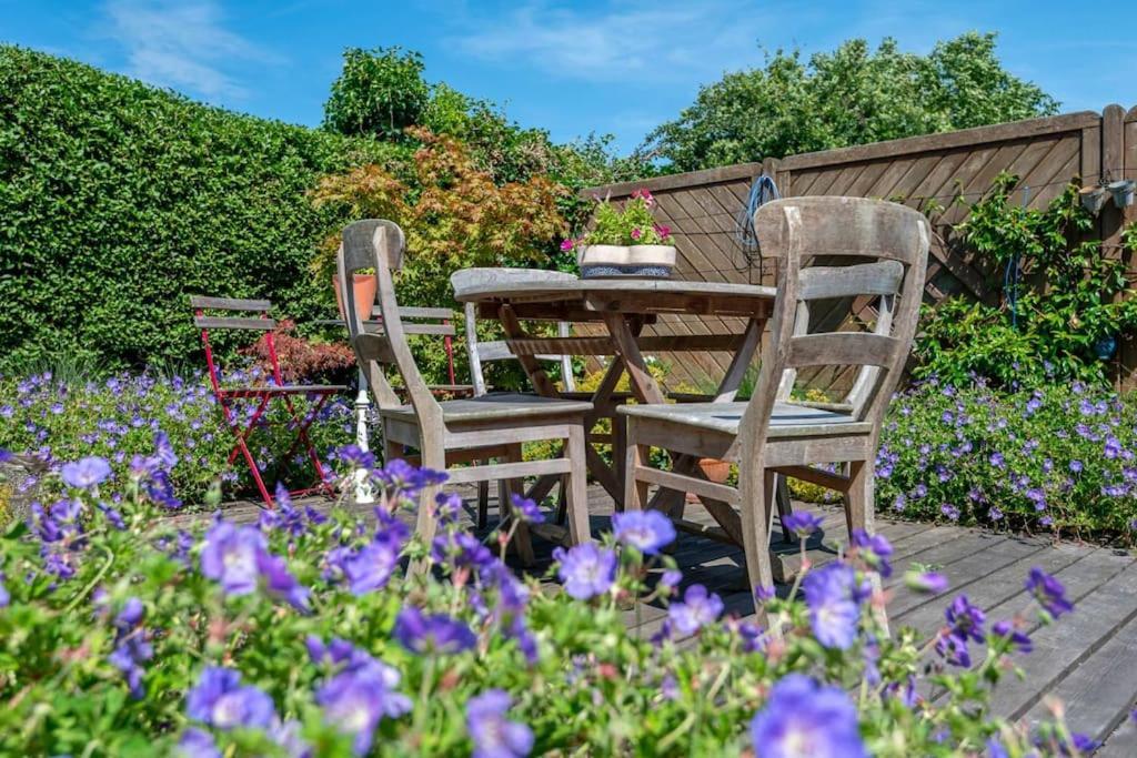 Gezellig Huisje Met Leuke Tuin Villa De Haan Eksteriør billede